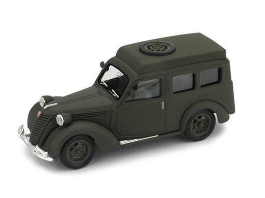 Bm0460 Fiat 1100 Carabinieri 1950 1.43 Modellino Brumm