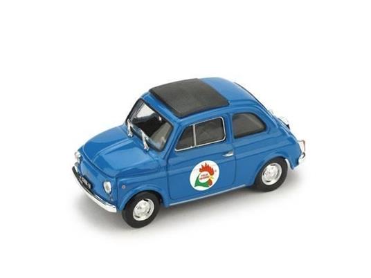 Bm0485 Fiat 500 R 1972 Pollo Amadori 1.43 Modellino Brumm - 2