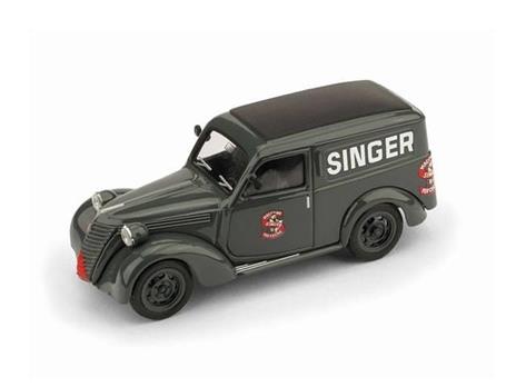 Bm0541 Fiat 1100 Furgone 1950 Singer 1.43 Modellino Brumm