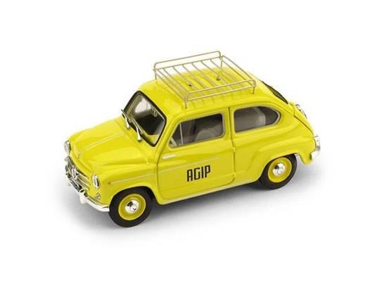 Bm0543 Fiat 600D 1960 Agip 1.43 Modellino Brumm - 2