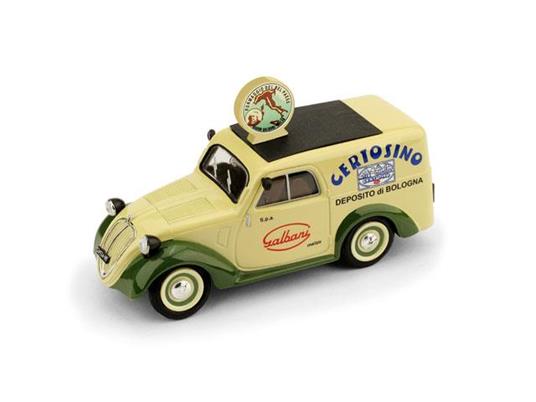 Fiat 500B Furgone 1950 Certosino Galbani Bologna 1:43 Model Bm0554