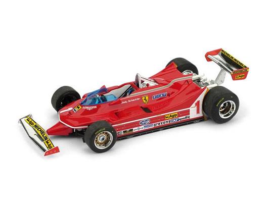 Ferrari 312 T5 J. Scheckter 1980 #1 Argentina Gp 1:43 Model Bm0574