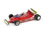 Bm0578B Ferrari 312 T4 G.Villeneuve 1979 N.12 Prove Alettone Usa Ovest Gp 1.43 Modellino Brumm