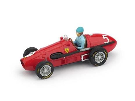 Bm0044Ch Ferrari 500F2 A.Ascari 1953 N.5 Winner British Gp W/Pilote 1.43 Modellino Brumm