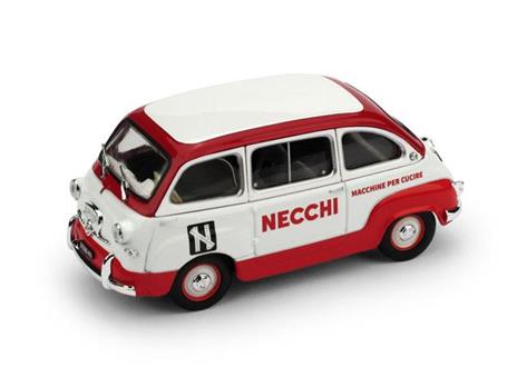 Fiat 600 Multipla 1960 Macchine da Cucire Necchi 1:43 Model