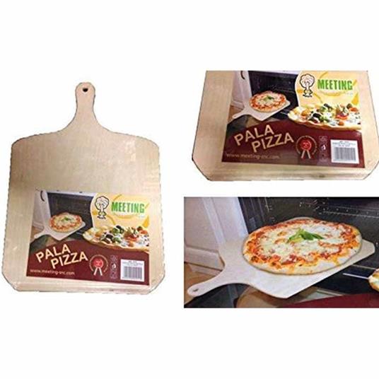 Pala Per Pizza Da Forno Fornetto Tagliere Legno Multistrato Con Manico  40x29Cm - ND - Casa e Cucina | IBS