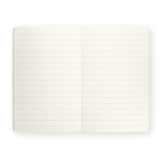 Quaderno brossurato Clip Notes piccolo a righe. Clip rossa con rombi -  Alfabet - Cartoleria e scuola