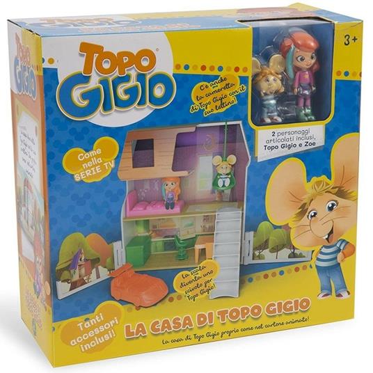 Casa Di Topo Gigio Giocattolo Bambini Con 2 Personaggi E Accessori Gioco - 3