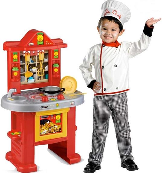 Cucina Cuoco Mr Chef Con Accessori Altezza 70 Cm Per Bambini Giochi  Giocattolo - TrAdE Shop Traesio - Giochi e giocattoli - Giocattoli