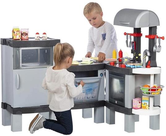 Cucina Giocattolo Per Bambini Cooking Xl Modulabile Con Cibi Che Cambiano  Colore