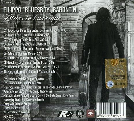 Blues in Barrique - CD Audio di Filippo Barontini - 2