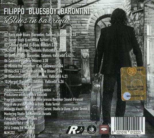 Blues in Barrique - CD Audio di Filippo Barontini - 2