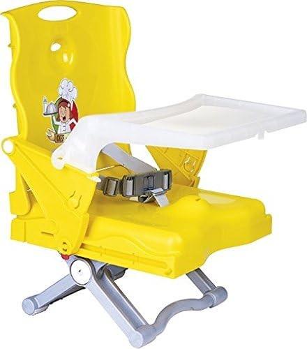 Seggiolino Da Sedia Chef Giallo Con Vassoio  070