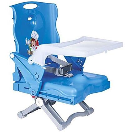 Seggiolino Da Sedia Chef Celeste Con Vassoio  070