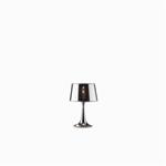 Ideal Lux LONDON TL1 SMALL lampada da tavolo E27 Cromo