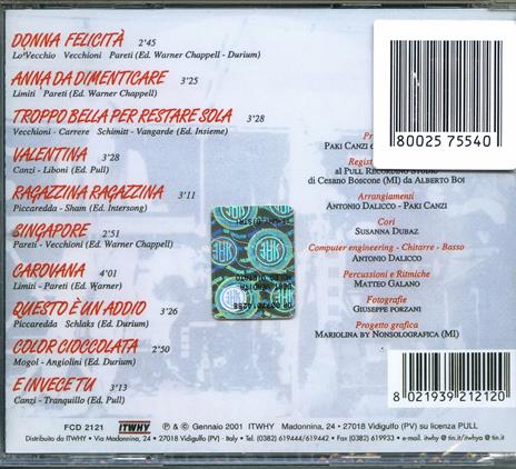 Donna felicità - CD Audio di I Nuovi Angeli - 2