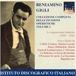 Incisioni operistiche vol.2 - CD Audio di Beniamino Gigli