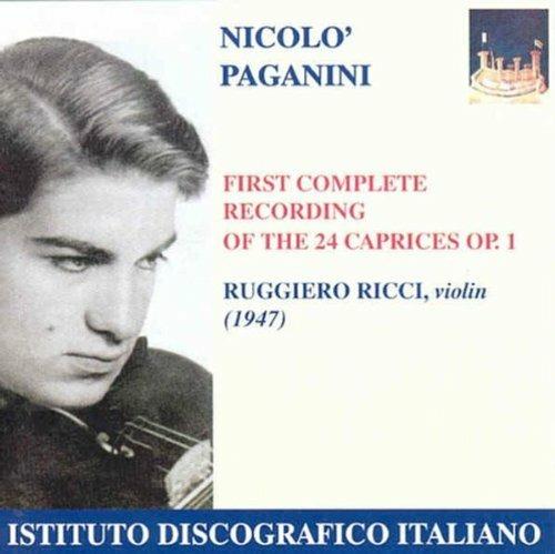 24 Capricci - CD Audio di Niccolò Paganini,Ruggiero Ricci