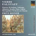 Falstaff - CD Audio di Giuseppe Verdi,Fritz Reiner,Metropolitan Orchestra