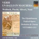 Un ballo in maschera - CD Audio di Giuseppe Verdi,Vittorio Gui,Glyndebourne Festival Orchestra