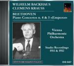 Concerti per pianoforte n.4, n.5 - CD Audio di Ludwig van Beethoven,Wiener Philharmoniker,Wilhelm Backhaus,Clemens Krauss