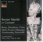 Renata Tebaldi in concerto 1950-1956