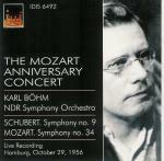Sinfonia n.34 / Sinfonia n.9 - CD Audio di Wolfgang Amadeus Mozart,Franz Schubert,Karl Böhm,NDR Symphony Orchestra