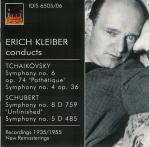 Sinfonie n.5, n.8 / Sinfonie n.4, n.6 - CD Audio di Franz Schubert,Pyotr Ilyich Tchaikovsky,Erich Kleiber,Berliner Philharmoniker,NBC Symphony Orchestra