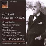 Requiem K626 - CD Audio di Wolfgang Amadeus Mozart,Bruno Walter,Maria Stader,Otto Edelmann,Maureen Forrester,David Lloyd,Chicago Symphony Orchestra