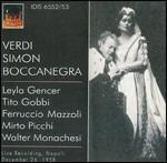 Simon Boccanegra - CD Audio di Giuseppe Verdi,Tito Gobbi,Leyla Gencer,Mario Rossi,Orchestra del Teatro San Carlo di Napoli