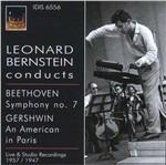 Sinfonia n.7 / Un Americano a Parigi - CD Audio di Ludwig van Beethoven,George Gershwin,Leonard Bernstein,RCA Victor Symphony Orchestra