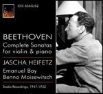 Sonate per violino e pianoforte - CD Audio di Ludwig van Beethoven,Jascha Heifetz,Benno Moisejwitsch,Emmanuel Bay