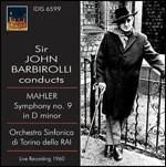 Sinfonia n.9 - CD Audio di Gustav Mahler,Sir John Barbirolli,Orchestra Sinfonica RAI di Torino