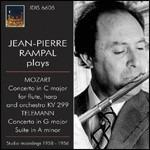 Concerto per flauto e arpa K299 / Concerto per flauto - Suite per flauto - CD Audio di Wolfgang Amadeus Mozart,Georg Philipp Telemann,Jean-Pierre Rampal