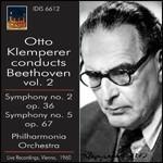 Sinfonie n.2, n.5 - CD Audio di Ludwig van Beethoven,Otto Klemperer,Philharmonia Orchestra