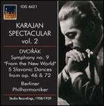 Sinfonia n.9 - 5 Danze slave - CD Audio di Antonin Dvorak,Herbert Von Karajan,Berliner Philharmoniker