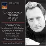 Carlo Maria Giulini Collection vol.3 - CD Audio di Pyotr Ilyich Tchaikovsky,Carlo Maria Giulini,Philharmonia Orchestra