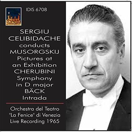 In concerto - CD Audio di Luigi Cherubini,Modest Mussorgsky,Sven-Erik Bäck,Sergiu Celibidache