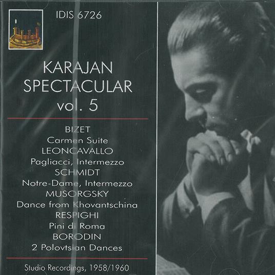 Karajan Spectacular vol.5 - CD Audio di Georges Bizet,Herbert Von Karajan