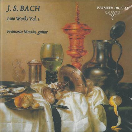 Musica per liuto vol.1 - CD Audio di Johann Sebastian Bach,Francesco Moccia