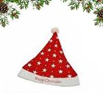 Cappellino Cappello Babbo Natale Per Bambini Con Stelline