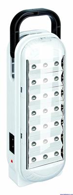 Lampada Led Emergenza Ricaricabile 21 Luce Bianca Campeggio