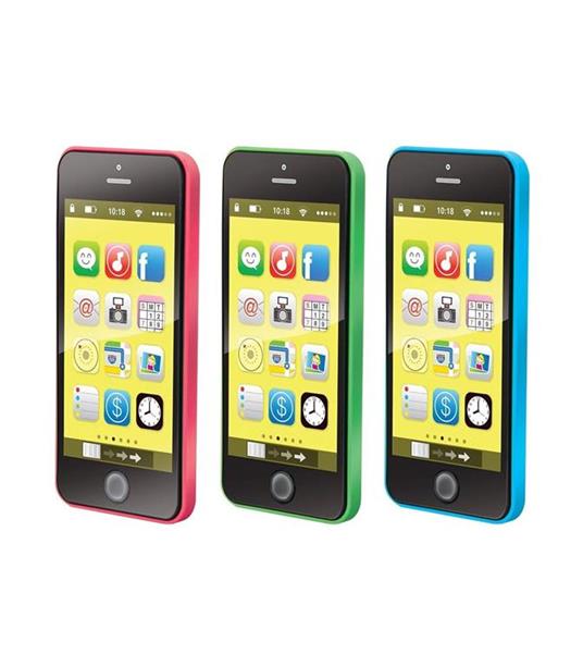 Telefono Smartphone Giocattolo Musicale Bambini Melodie Colori Assortiti -  Trade Shop TRAESIO - Primi giochi - Giocattoli