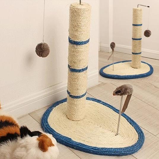 Tiragraffi Per Gatti Corda Con Pallina Topolino Albero Sisal Gatto Tira  Graffi - ND - Idee regalo