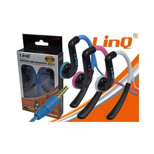 Linq Ds-201 Cuffie Auricolari Stereo Con Archetto Colore Azzurro Con  Microfono - Trade Shop TRAESIO - Telefonia e GPS | IBS