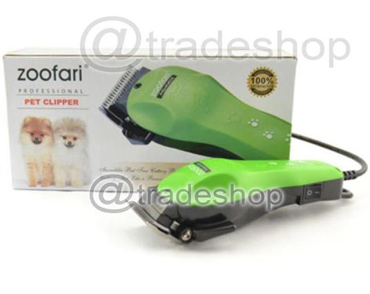 Tosatrice Tosacane Zoofari Pet Clipper Cane Gatto Tosatore Rasoio Animali