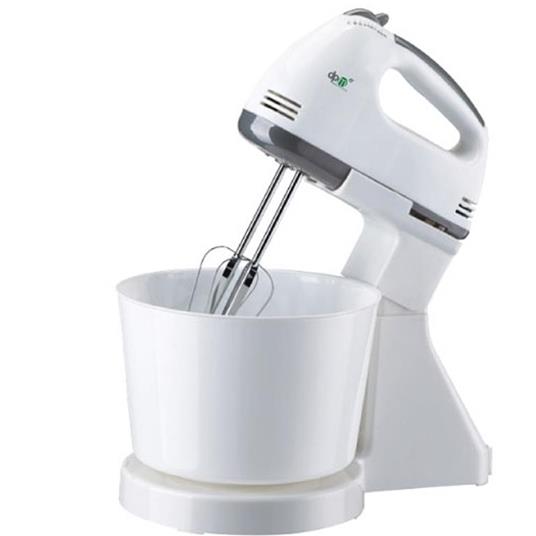2 Fruste e il Gancio per Impastare con Maniglia e Piedini COSTWAY 4L Sbattitore Elettrico 2 in 1 5 velocità e Funzione Turbo Ciotola in Acciaio Inox Sistema di Raffreddamento Multidirezionale 