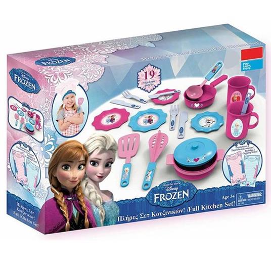 Accessori Per La Cucina Frozen 19 Pz Elsa Anna Disney Giocattoli Bambine -  ND - Cucina - Giocattoli