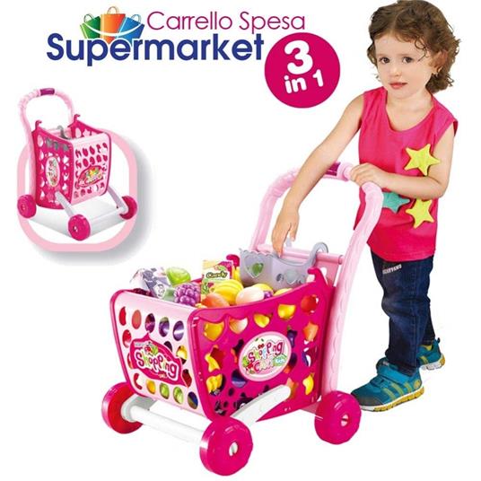 Bambini Bambini Mini carrello della spesa Fingere Giocare Negozio di  alimentari Supermercato Carrello