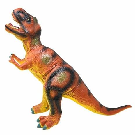 Dinosauro T Rex Gigante Grandezza 47Cm In Gomma Dinosauri Giocattolo Bambini - 2